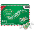 thumbnail image 1 of Lindt LINDOR Peppermint Cookie Milk Chocolate Truffles, 120-Gram Gift Box, 1 of 6