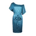 thumbnail image 4 of TIMIFIS Robe Moulante Crayon de Soirée Sans Manches en Similicuir pour Femme, 4 of 5