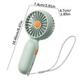 thumbnail image 5 of Boovnll Portable Fan, Adjustable High Speed USB Rechargeable Fans Lightweight Compact Handheld Fan for Outdoor, Travel, Camping, Vacation, Summer Gift, Mini Fan - Fan, 5 of 5