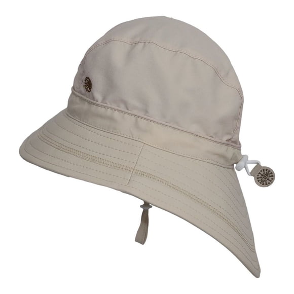 Calikids Chapeau de Plage à Séchage Rapide (UV 50+) - Amande (S, 6-12 Mois)