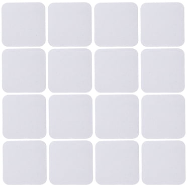 LEEYNEER Aimant Vierge pour Réfrigérateur 16 Pcs Aimants de Réfrigérateur Aimant Vierge par Sublimation Aimant Simple pour Réfrigérateur Domestique