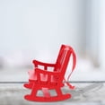 thumbnail image 3 of OULII 2Pcs Wood Rocking Chair Hanging Ornament Decorative Home Decor for Holiday Decorations, 3 of 6