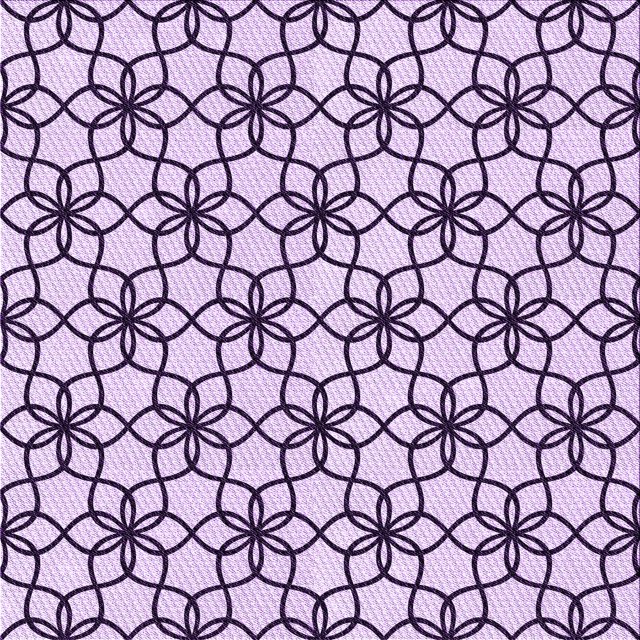 Ahgly Company Machine Washable Indoor Square Transitional Rebecca Purple Area Rugs, 5' Square