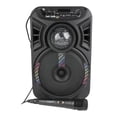 thumbnail image 1 of Justice Karaoke speaker with Disco Party Lights, 1 of 5