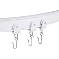 thumbnail image 4 of Jinsinto Flexible Curtain Rod, Extendable Curtain Rod Curtain Rod, Room Divider Curtain Rail, 5m,White, 4 of 4