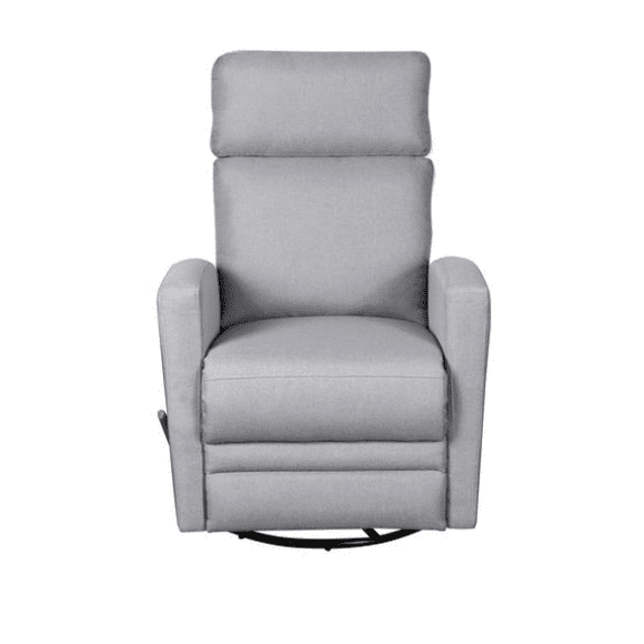 Refurbished Dream On Me 618A-GRY Chatham Swivel Glider, Recliner