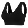 thumbnail image 1 of LSLJS Women Yoga Solide Sans Manches Froid Épaule Réservoir Blouse Tops Intimes, Women Sports Bras, 1 of 2