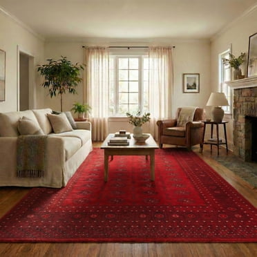Tapis ECARPET Oriental Traditionnel Bokhara, Motif Géométrique Classique