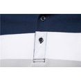 thumbnail image 5 of Aqestyerly Chemise à Rayures pour Homme à Boutons, Manches Courtes, Col Rabattu, Blouse d'Été Décontractée HWRETIE, 5 of 5
