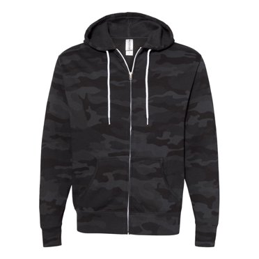 Independent Trading Co. Unisex Lightweight Full-Zip Hooded Sweatshirt, XL