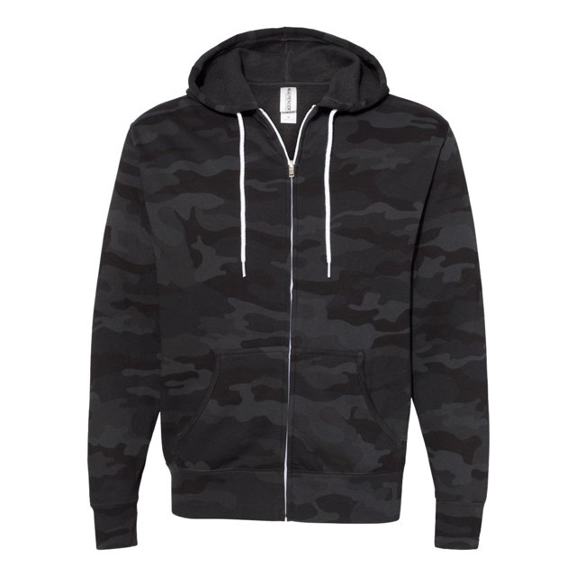 Independent Trading Co. Sweat à Capuche Léger Unisexe à Fermeture Éclair Complète, TP