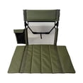 thumbnail image 2 of DYNWAVECA Folding Beach Chair with Back Support Portable for Traveling Activities Lawn Green, 2 of 10