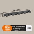 thumbnail image 1 of XYAIYT Wall Mounted Aluminum Coat Rack Multi Purpose Hooks for Entryway Bathroom Closet Easy Install Heavy Duty Stainless Steel Non Rust Space Saving Organizer, 1 of 2