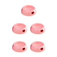 thumbnail image 2 of Dalazy Bol pour Chien en Plastique Résistant à l'Usure et Durable, Résistant aux Morsures Longue Durée, Rose, Petite Taille, Ensemble de 5, 2 of 6