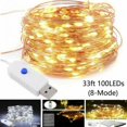 thumbnail image 4 of Big Clearance! LED Curtain Lights 8 Modes Plug in Twinkle Lights Indoor Outdoor Decorative Wall Window String Lights for Bedroom  Party  Wedding Backdrop  Party  Decor etc, 4 of 6