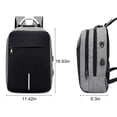 thumbnail image 3 of Chmadoxn Closet Organizers and Storage, Organization and Storage, Storage Bins, Storage Containers Business Backpack, Bag For Travel Flight Fits 15.6 Inch Laptop With USB Charging Port Casual backpack, 3 of 9