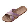 thumbnail image 2 of SMihono Sandales Sandales de Plage Femmes Été Décontracté Mode Femme Décontracté à Enfiler Sandales d'Intérieur Pantoufles de Maison Chaussures de Plage Pantoufle en Liquidation, 2 of 5