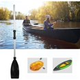 thumbnail image 1 of POCREATION Detachable Kayak Paddle,2Pcs Aluminium Alloy Detachable Lightweight Ribbed Blade Kayak Paddles Boat Oars, 1 of 7