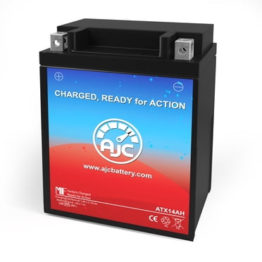 Arctic Cat 400 Batterie de Remplacement pour VTT 12 V (1998-2014) - Il s'Agit d'Un Remplacement de Marque AJC