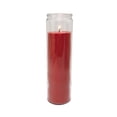 thumbnail image 3 of Unscented Jar Candle, Red, 3 of 4