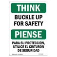 thumbnail image 1 of SignMission OS-TS-A-1218-L-11810 12 x 18 Po Panneau de Réflexion OSHA - Boucle pour la Sécurité Bilingue, 1 of 1
