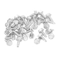 thumbnail image 3 of Vis de Forage, Fixations Vis Auto-Perçantes Acier au Carbone Haute Résistance Zinc Blanc pour Bois pour Tête de Rondelle Hexagonale en Métal, Tête de Rondelle Ronde, 3 of 8