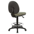 thumbnail image 3 of Sculptured Seat and Back Drafting Chair in Dillon Sage Green Fabric, 3 of 3
