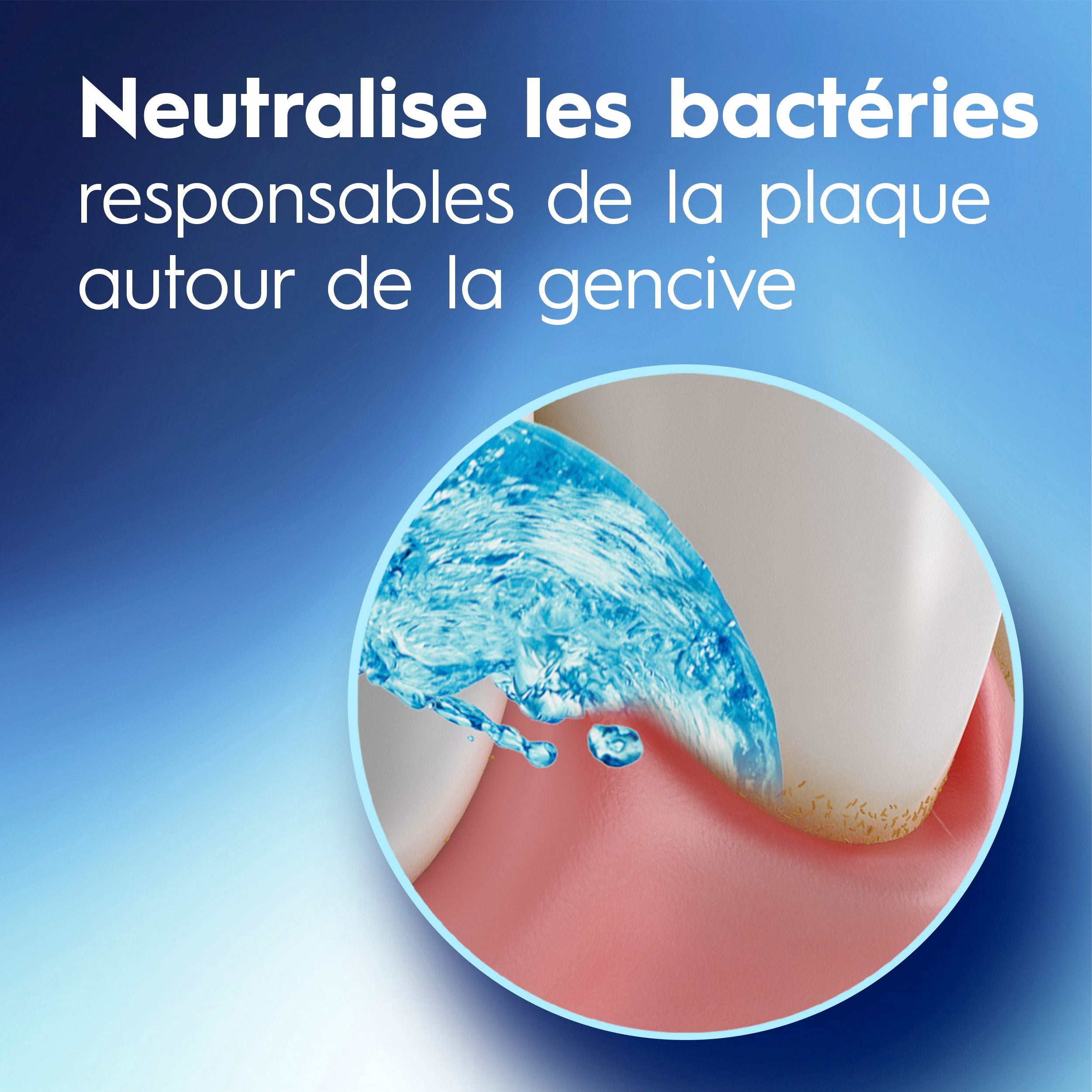 Crest Bacteria Guard Plus Rince-Bouche avec 1.5 % de Peroxyde d'Hydrogène, Menthe