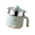 thumbnail image 4 of Luzkey Electric Cooking Pot Mini Travel Cooker Multipurpose Stainless Steel 2 Gear Electric Rice Cooker Raman Cooker for Oatmeal Fry steel steamer, 4 of 8