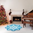 thumbnail image 2 of Throw Pillow Covers Snowflakes Rug Winter Snowflake Doormat Snowflake Welcome Mat Cute Christmas Decorative Non-Slip Washable Door Mats For Indoor Outdoor Entrance Home Bathroom, 2 of 7