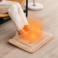 thumbnail image 1 of Heated Leg and Foot Warmer Pad with Fast 3-Second Heating, Adjustable Temperature Settings, Auto Shut-Off Timer and Safety Protection for Office, Bed and Home Use, Extra Large 58x38cm, 1 of 8