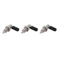 thumbnail image 4 of Transemion Sleek Stainless Steel L Type Indexing Plungers Fine Thread Locking Bolts Silver M20-10 3Set, 4 of 6