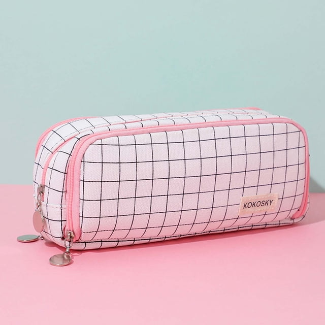 Boovnll Pencil Pouch, Japanese and Korean Style Multi-Layer Cloth Pencil Case Student Stationery Storage Box Pencil Case Crossborder Pen Container, Pencil Case, Pencil Bag, Pencil Case Pouch