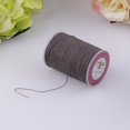 thumbnail image 2 of veasfak 130M Leather Sewing Round Waxed Thread Cord DIY Hand Sewing Stitching Coffee, 2 of 8