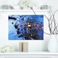 thumbnail image 1 of Rock Blue River Panorama - Oversized Beach Canvas Artwork, 1 of 3