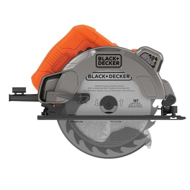 Scie circulaire 13 A, 7 1⁄4 po BLACK+DECKER BDECS300C, avec guide laser et lame tout usage