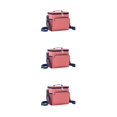 thumbnail image 4 of ZheElen Multifunctional Versatile For And Thermal Insulation Bag Pink 3Set, 4 of 6
