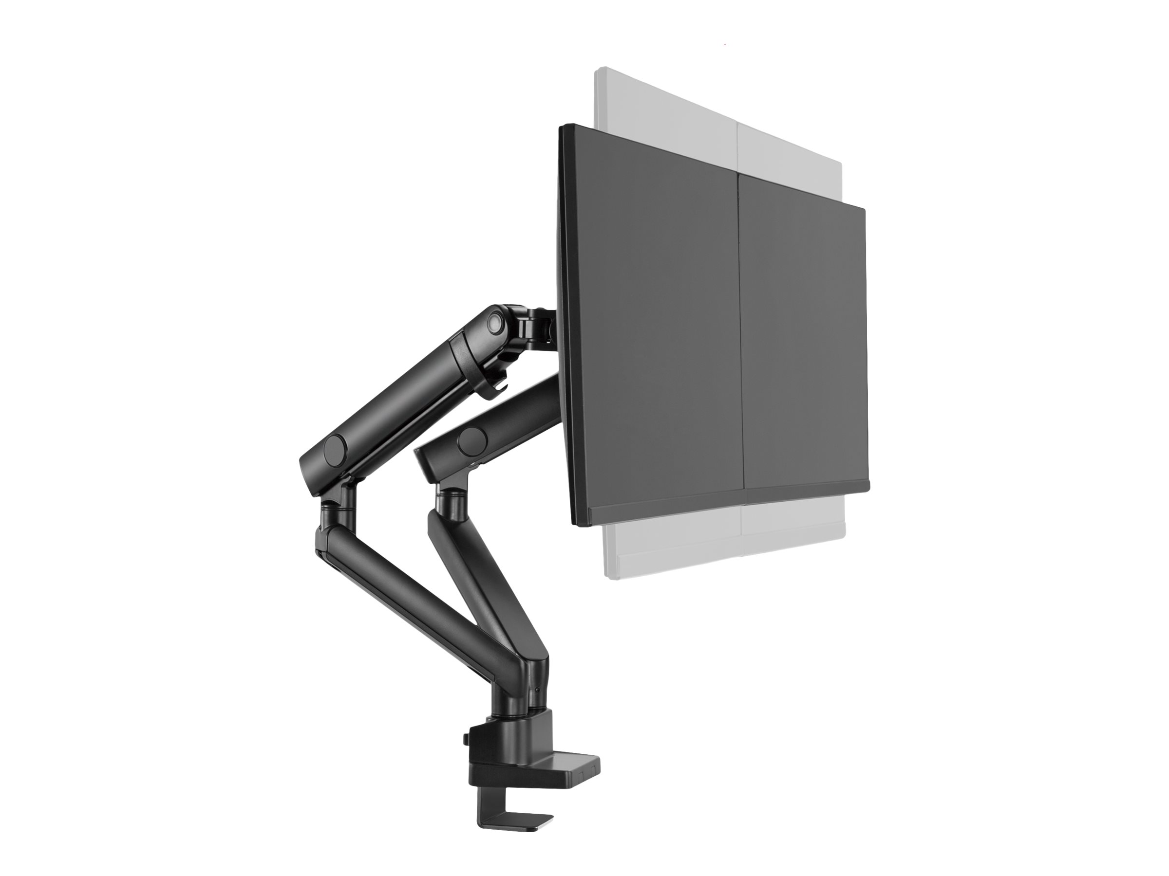 SIIG Bras Mince à Ressort Mécanique en Aluminium Double (CE-MT2U12-S1)