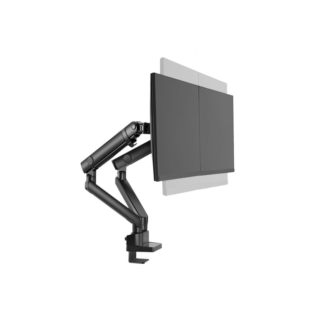 SIIG Bras Mince à Ressort Mécanique en Aluminium Double (CE-MT2U12-S1)