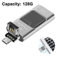 thumbnail image 2 of Clé USB, Clé Mémoire 3 en 1 USB 3.0, Clé Photo Stockage Externe Clé USB pour iPhone iPad Android Ordinateur, 2 of 8