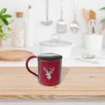 thumbnail image 3 of Christmas Stainless Steel Mug With Printing Reindeer - Set of 2, 3 of 3
