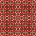 thumbnail image 1 of Ahgly Company Tapis d'Intérieur Lavable en Machine Carré Rouge Tomate, 8 Pieds Carré, 1 of 7