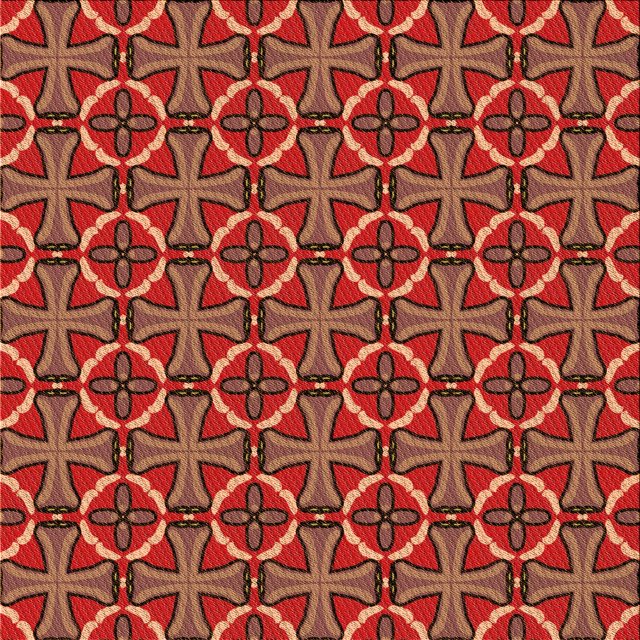 Ahgly Company Tapis d'Intérieur Lavable en Machine Carré Rouge Tomate, 8 Pieds Carré