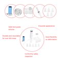 thumbnail image 3 of 12.1 Lipstick Mold Silicone Homemade Lip Balm Makeup Cosmetic Mould (08), 3 of 7