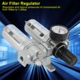 thumbnail image 4 of Air Compressor, Pneumatic Oil-water Separator Aluminum And Plastic 1pc 1Mpa  For Regulating Air Pressure, 4 of 8