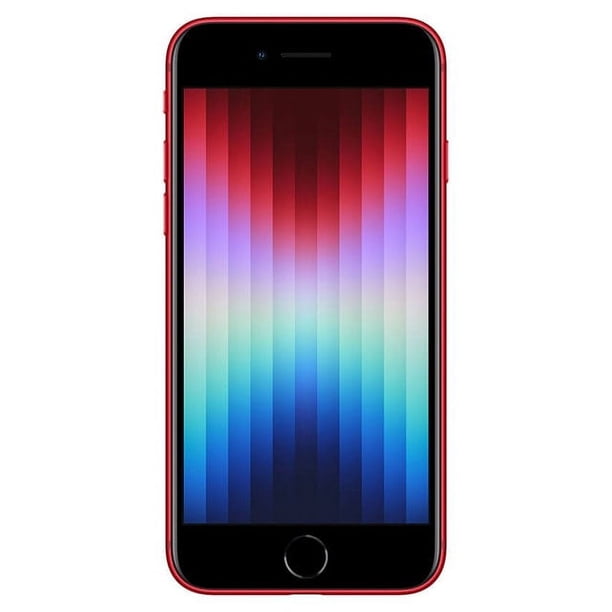 Red Apple iPhone SE (3rd Gen) (128GB) Fully Unlocked- Excellent