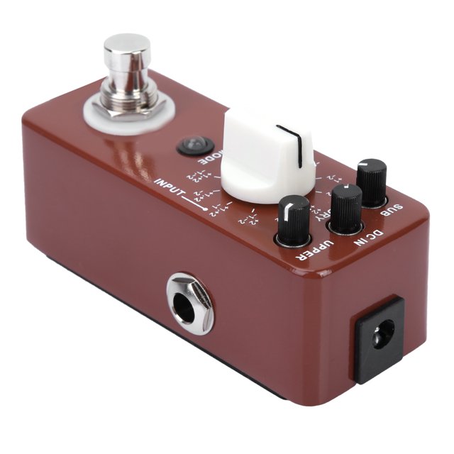FLAMEEN Guitar Effect Pedal, DC 9V/128mA Electric Guitar Effector, For Professionals Electric Guitar