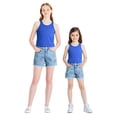 thumbnail image 3 of George Girls' Applique Denim Short, 3 of 6