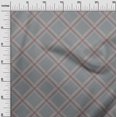 thumbnail image 3 of oneOone Cotton Cambric Fabric Tartan Check Print Fabric BTY 56 Inch Wide, 3 of 4