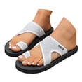 thumbnail image 1 of IUJSOY Womens Flip Flops Clip Toe Ring Flat Sandals Comfortble Yoga Mat Mesh Beach Slippers Slides, 1 of 9